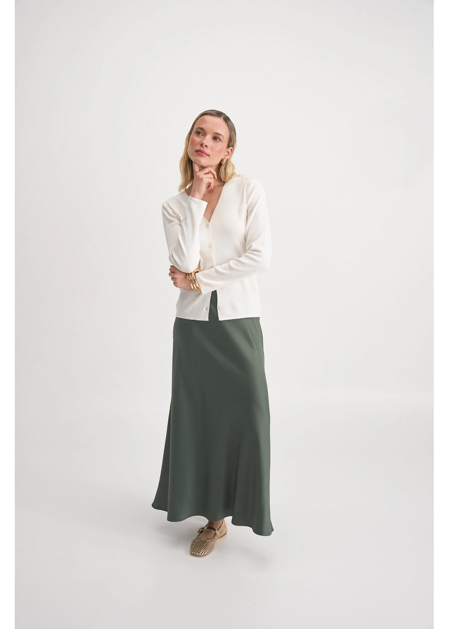 CARDIGAN BASICO BLANCO