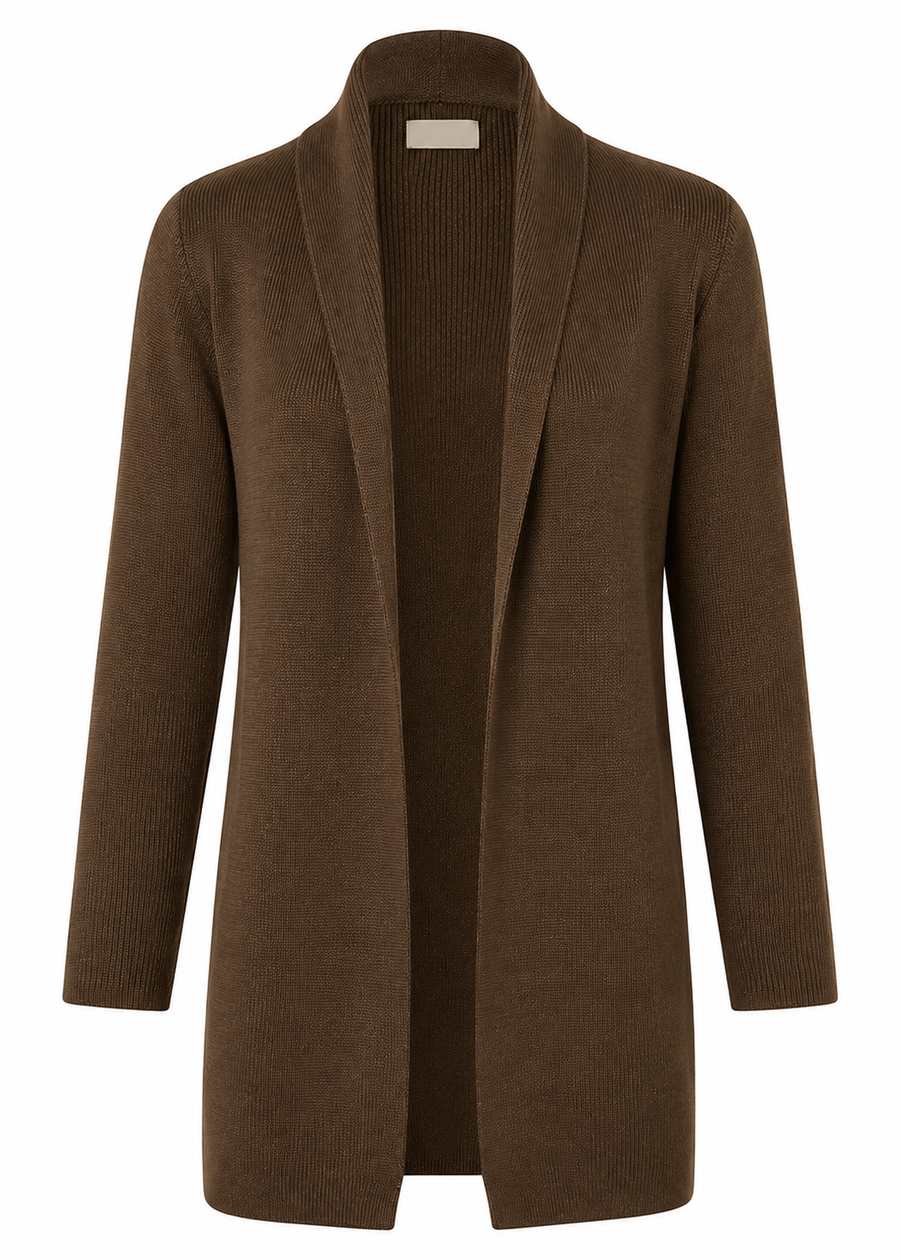 CARDIGAN IMPACTO CACAO