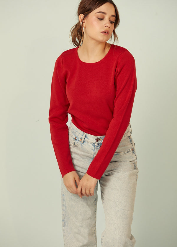 BLUSA BASICA MANGA LARGA