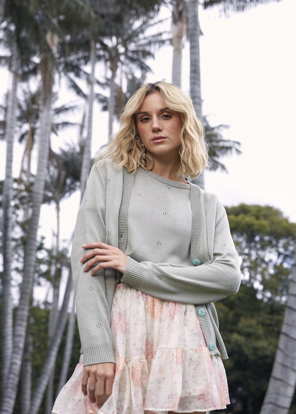 CARDIGAN LOTUS