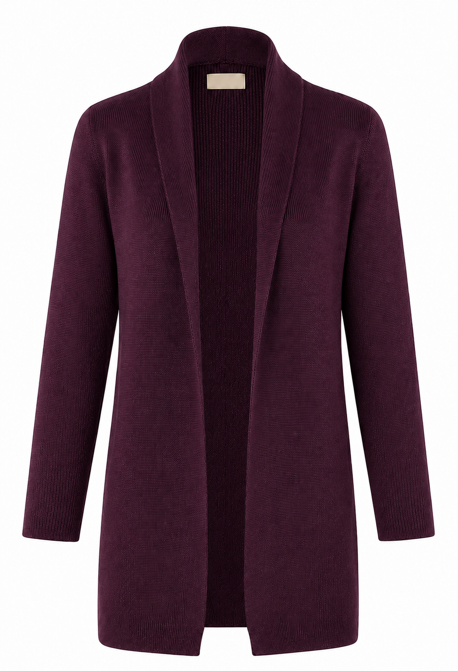 CARDIGAN IMPACTO BERENJENA