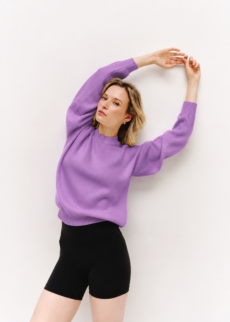 SWEATER BASIC VIOLETA