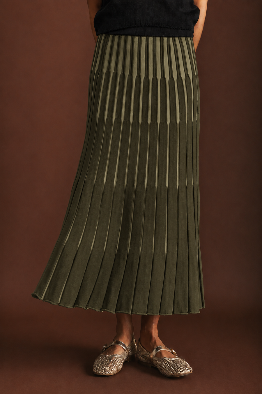 FALDA UMA VERDE MILITAR