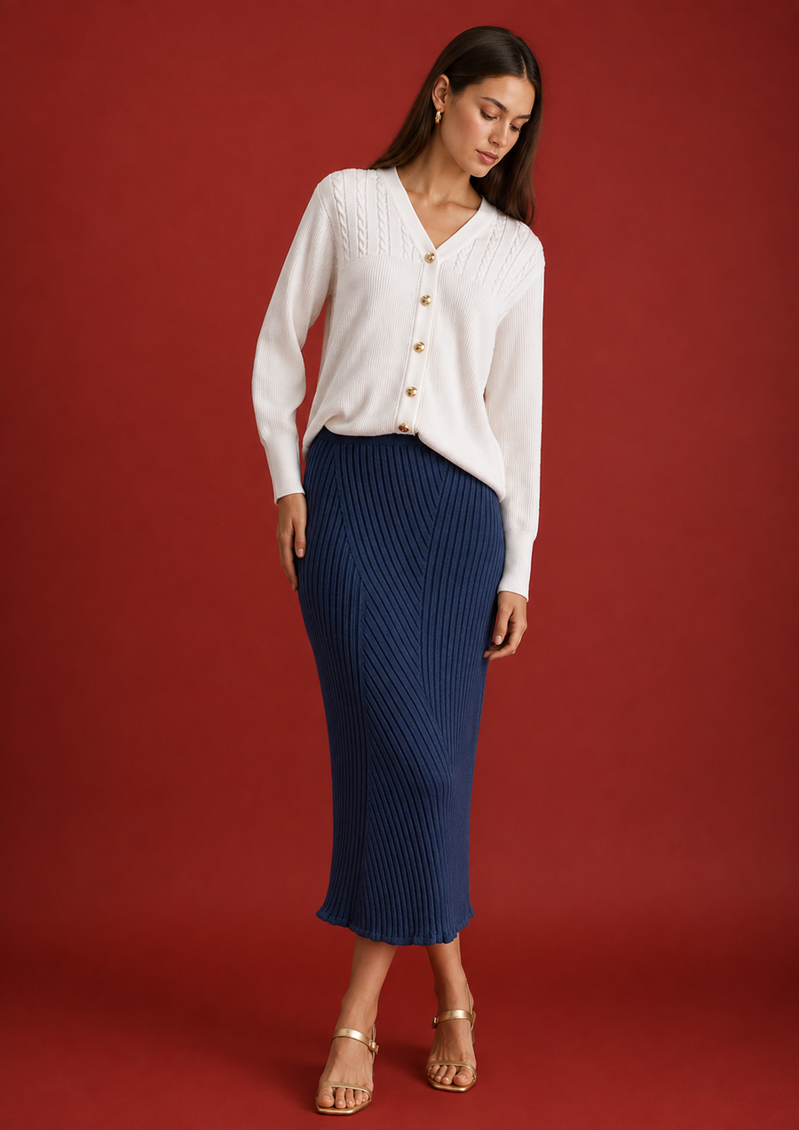 FALDA MISTY AZUL INDIGO