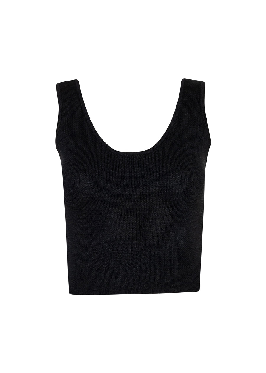 CROP TOP PRIMI NEGRO