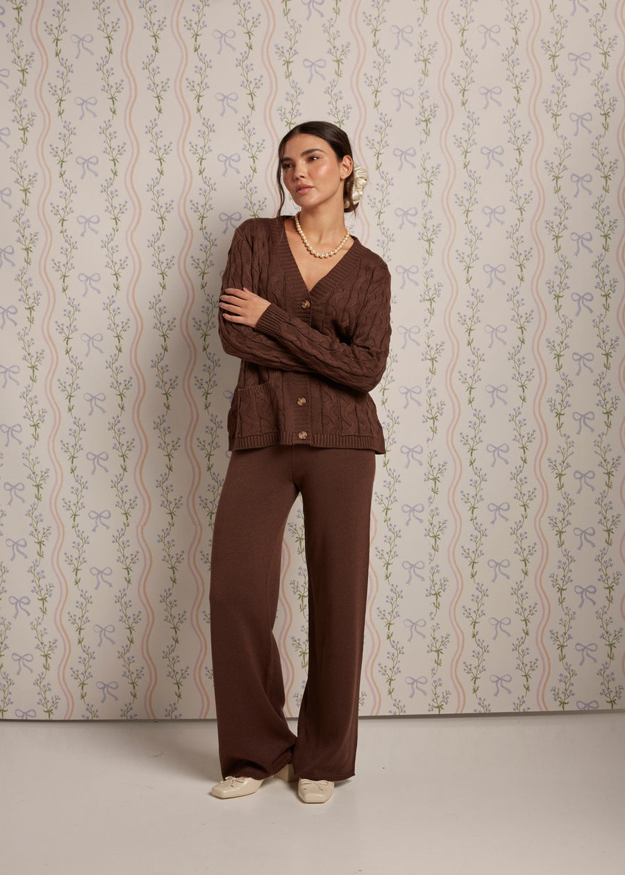PANTALON CELIA CACAO