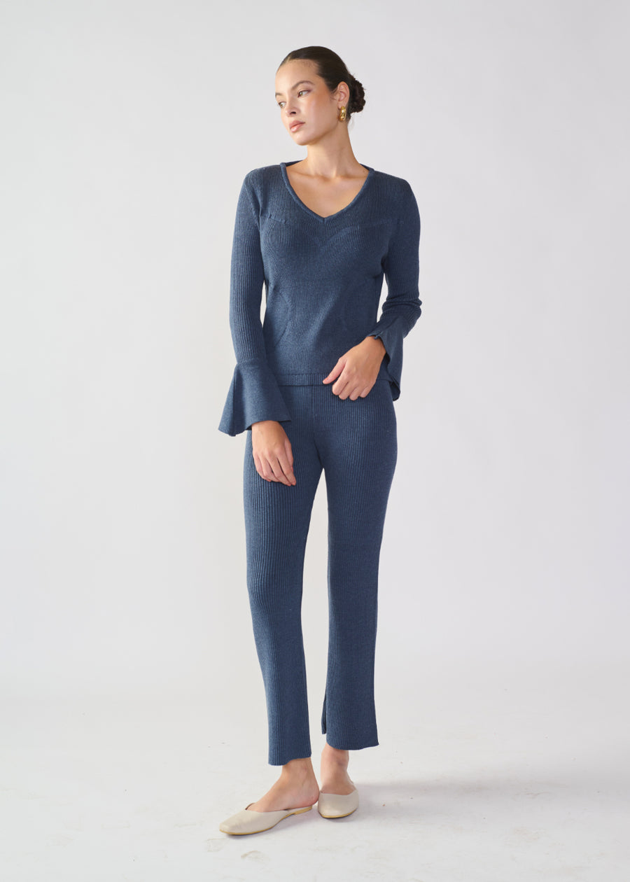 PANTALON OPPA AZUL INDIGO