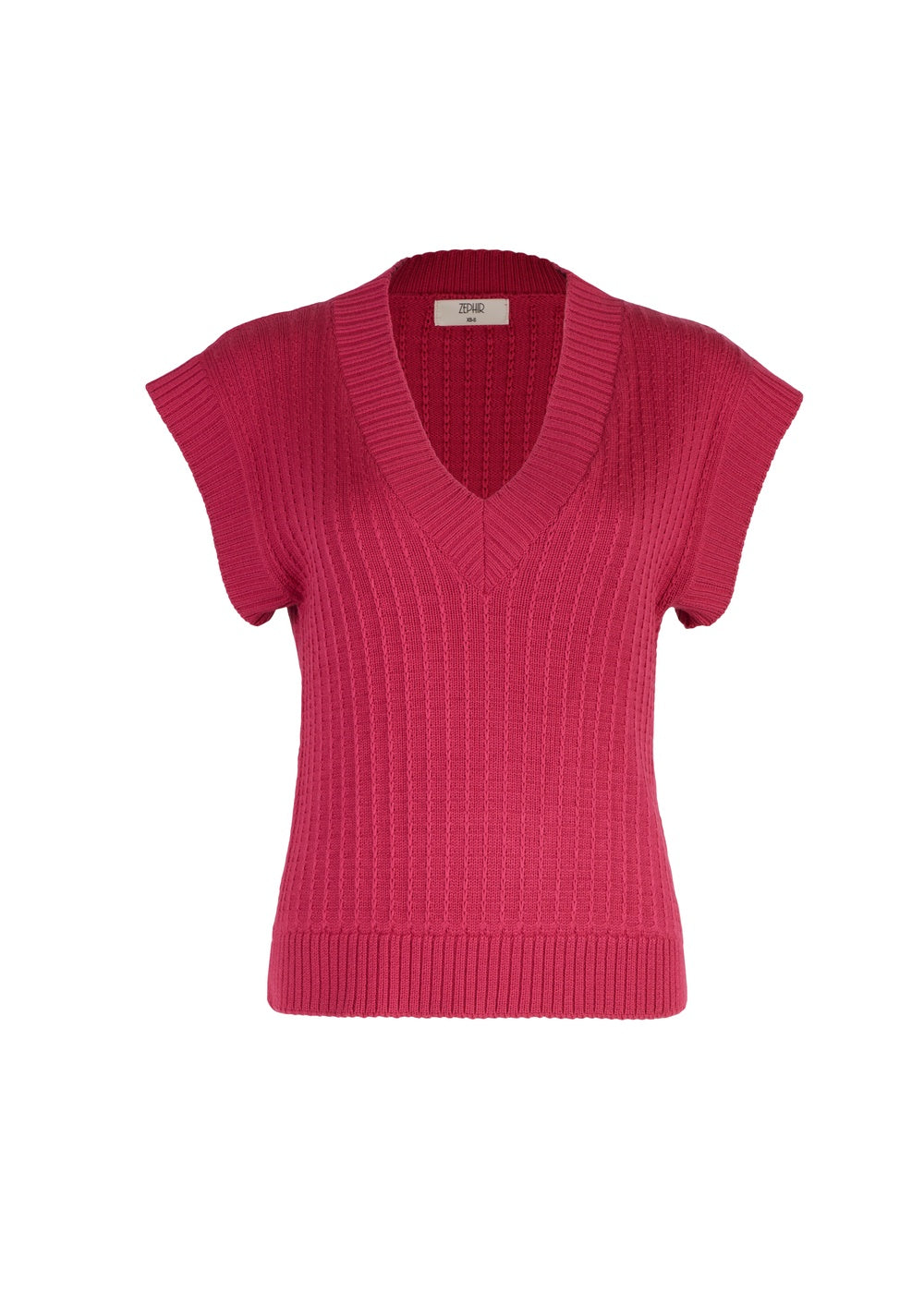 VEST MARSELLA en RASPBERRY - Vista frontal | ZEPHIR