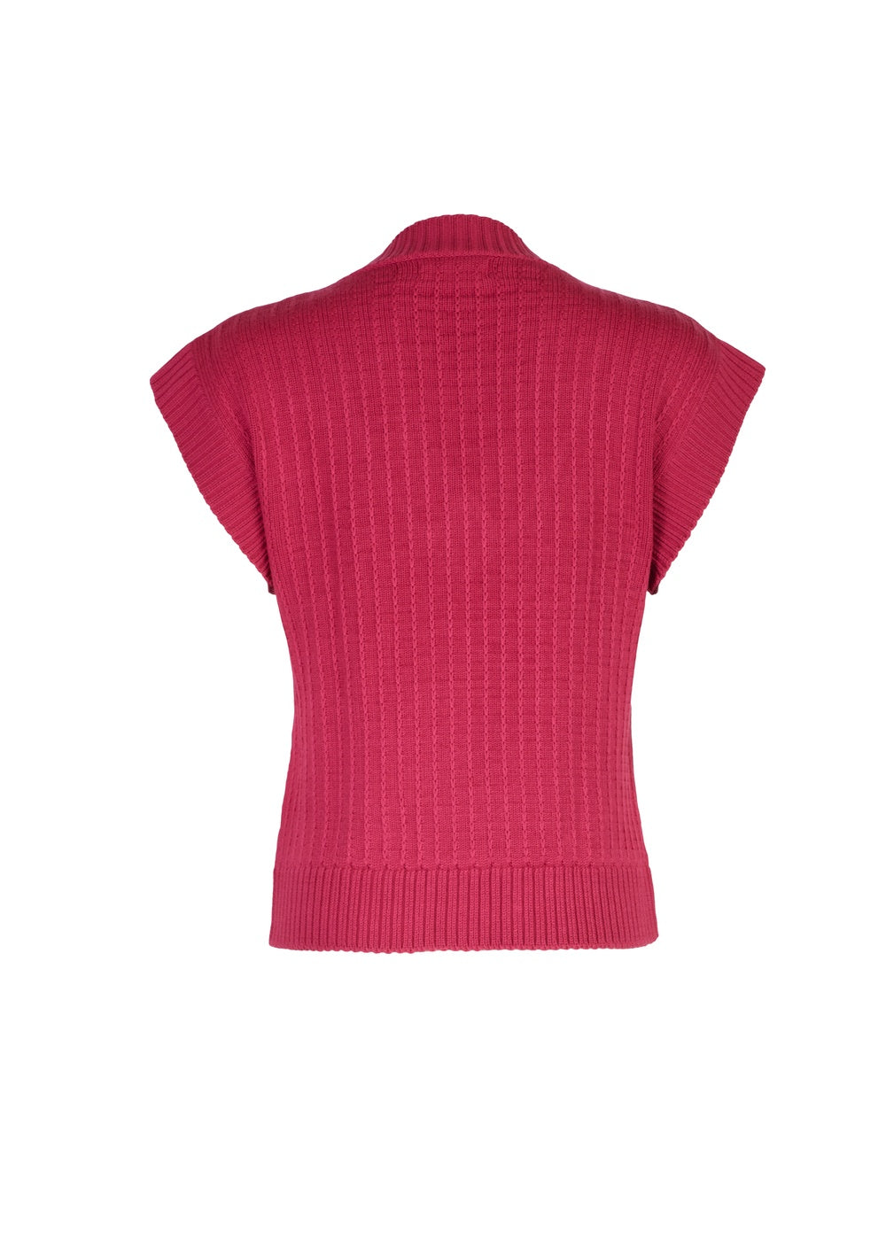 VEST MARSELLA en RASPBERRY - Vista de espalda | ZEPHIR