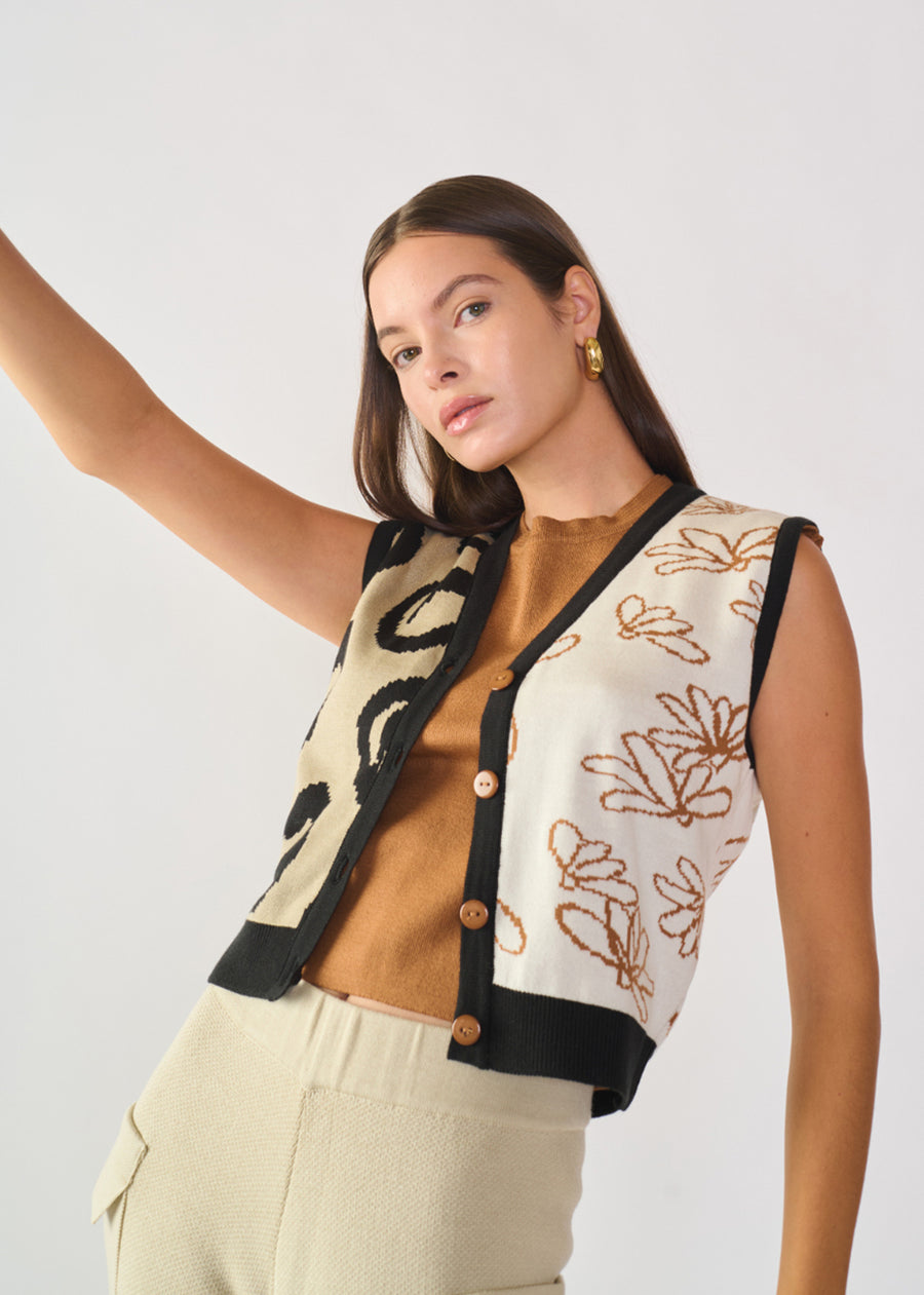 VEST PIX CARAMELO