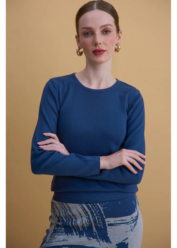 BLUSA BASICA MANGA LARGA