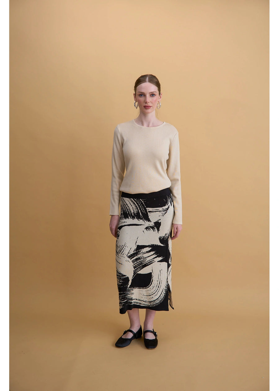 BLUSA BASICA MANGA LARGA SHELL