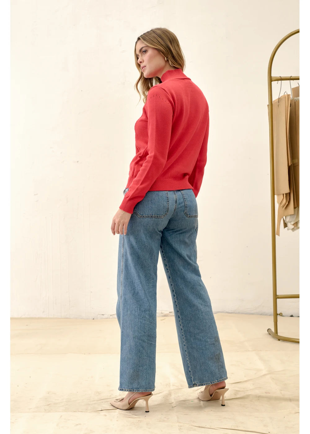 BUZO ANGELIQUE en ESCARLATA - Look de estilo 4 | ZEPHIR