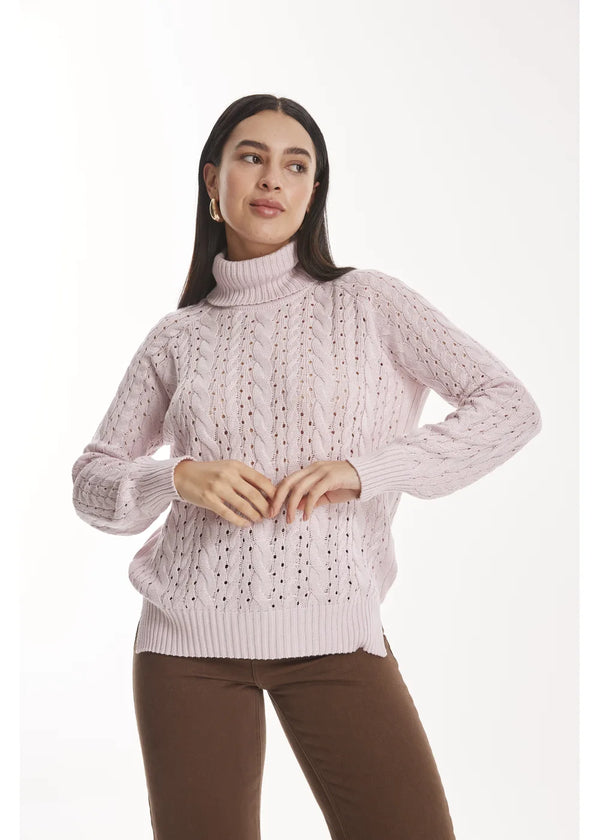 BUZO DAKOTA en PINK BLUSH - Vista frontal | ZEPHIR
