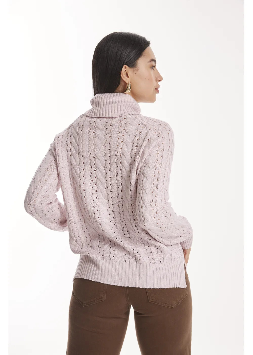 BUZO DAKOTA en PINK BLUSH - Vista lateral | ZEPHIR