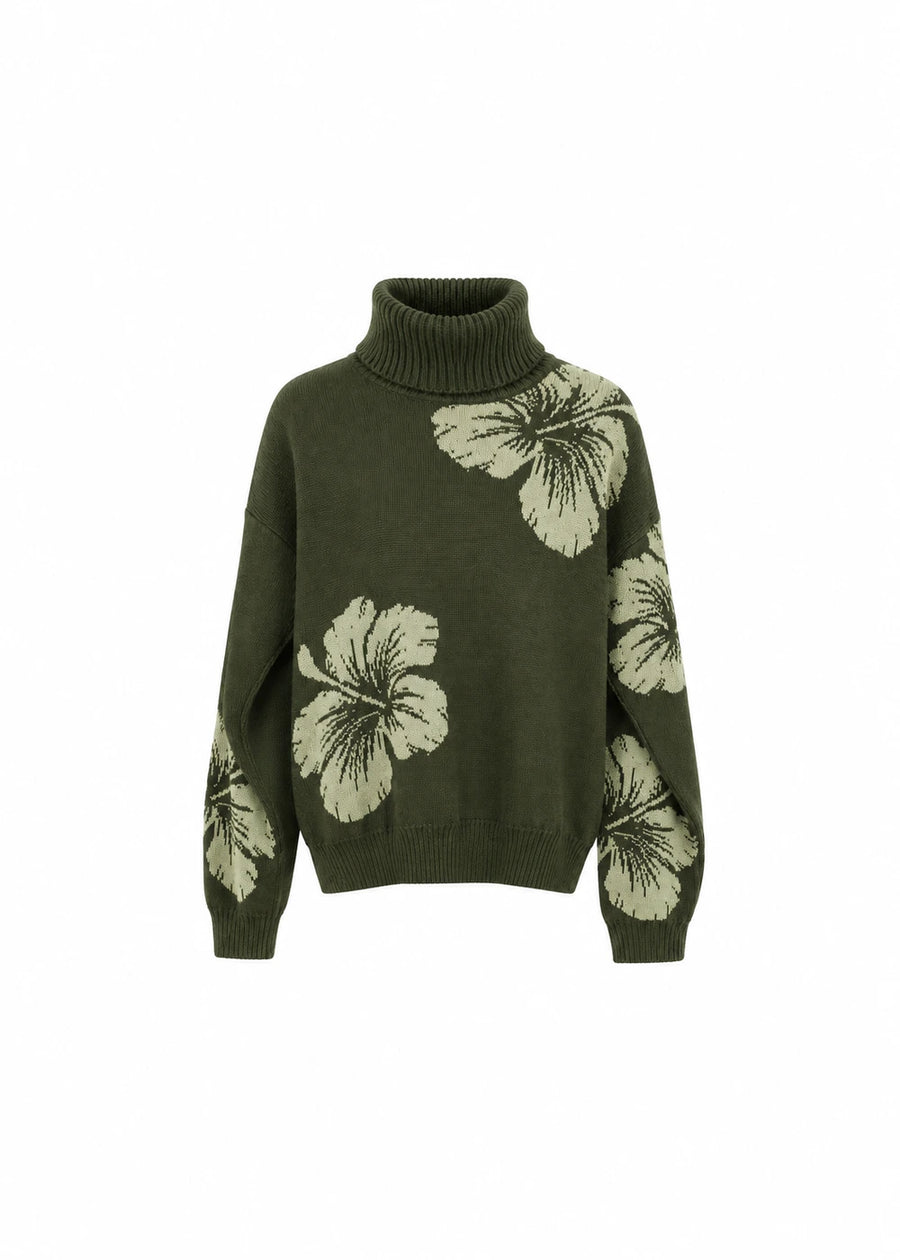 BUZO FLO VERDE MILITAR