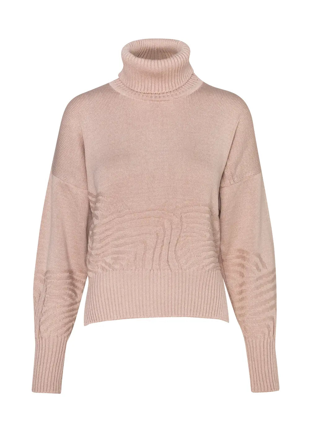 BUZO GAMMA en PINK BLUSH - Vista frontal | ZEPHIR