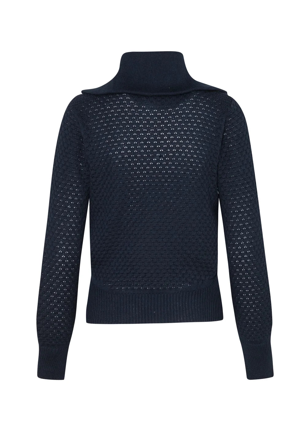 CAMISERO CHARITY en AZUL OSCURO - Vista de espalda | ZEPHIR