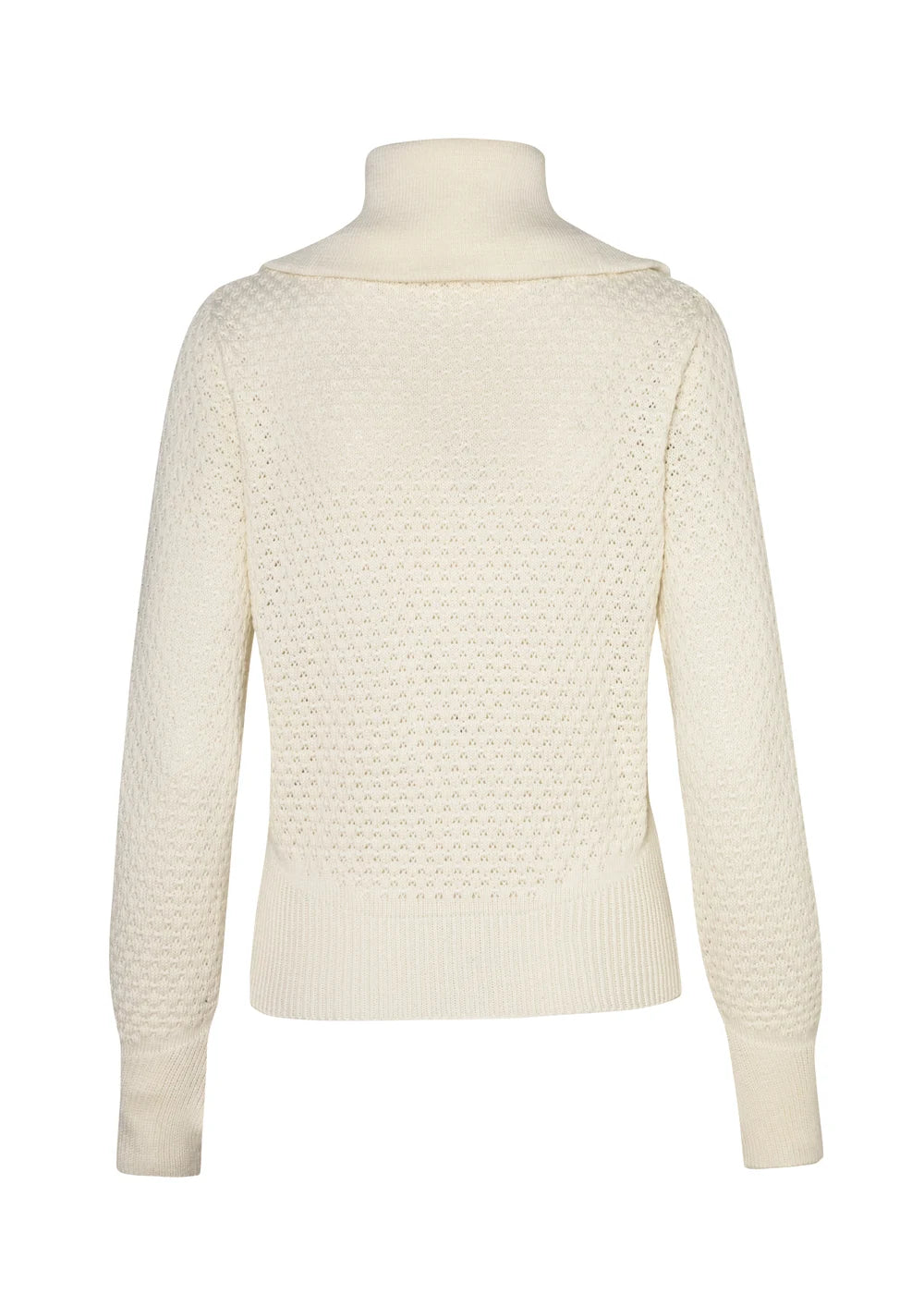 CAMISERO CHARITY en BLANCO - Vista de espalda | ZEPHIR