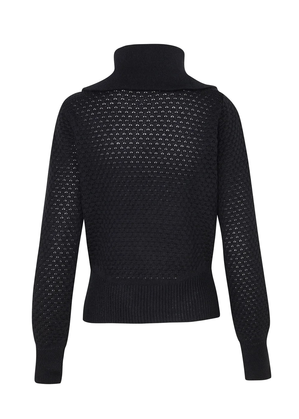 CAMISERO CHARITY en NEGRO - Vista de espalda | ZEPHIR
