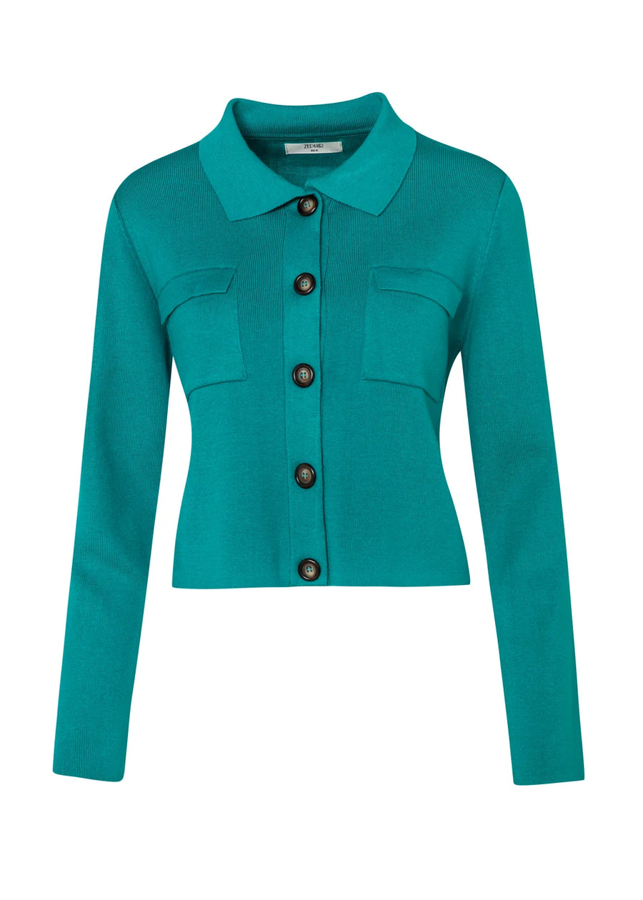 CARDIGAN ALMA TURQUESA