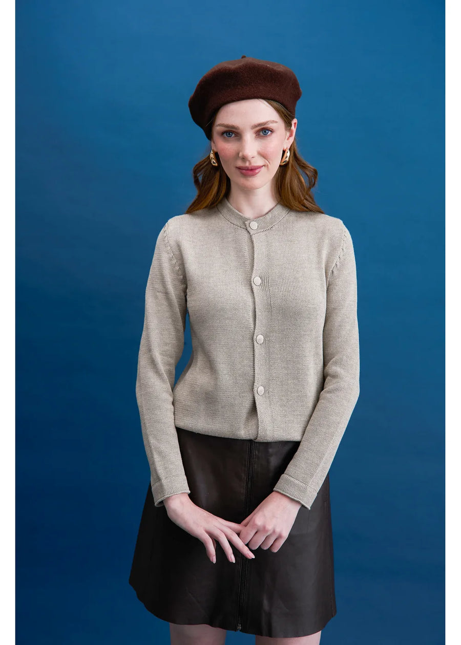 CARDIGAN ANORA HABANO