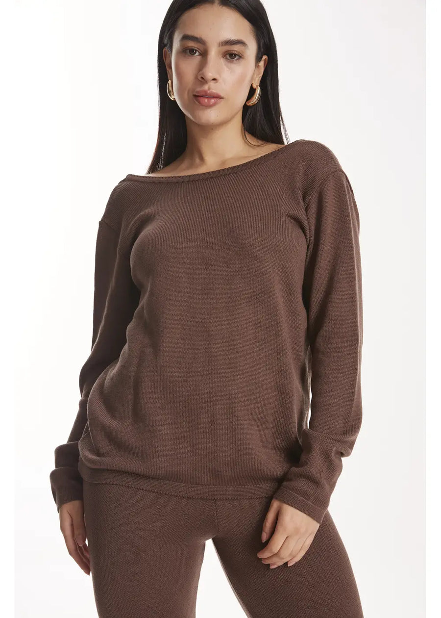 CARDIGAN BOREAL CACAO