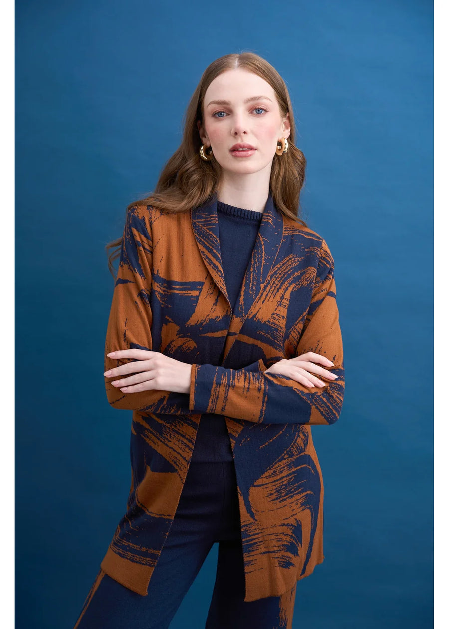 CARDIGAN BREANA AZUL OSCURO