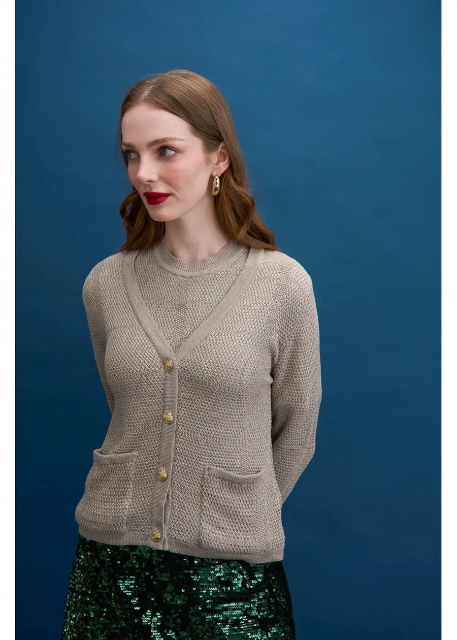 CARDIGAN CHIARA HABANO