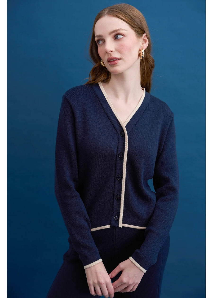 CARDIGAN DELIA AZUL OSCURO