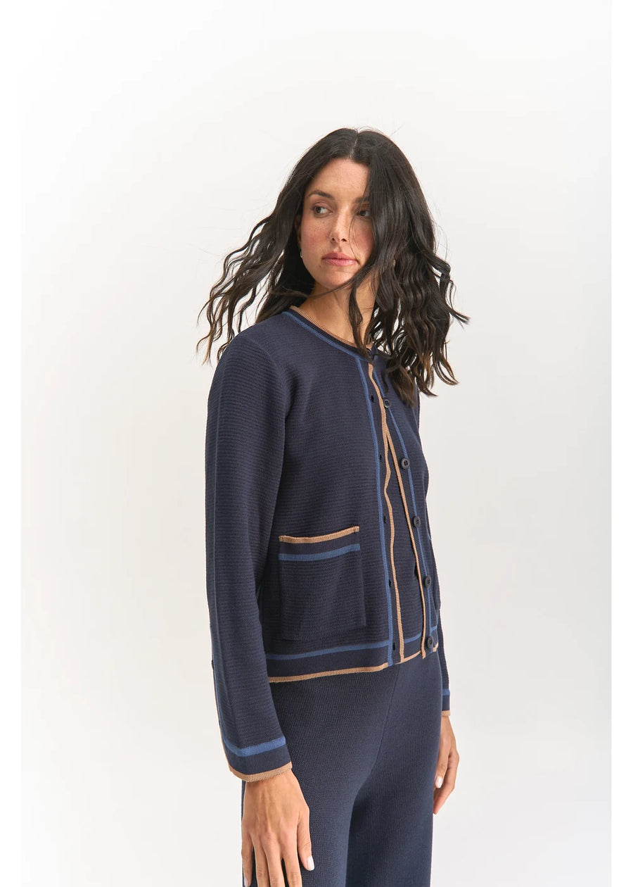 CARDIGAN ELA AZUL OSCURO