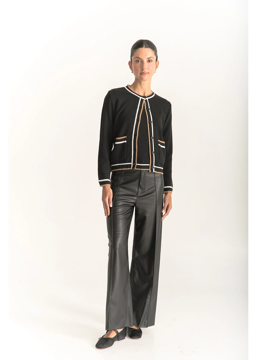 CARDIGAN ELA NEGRO