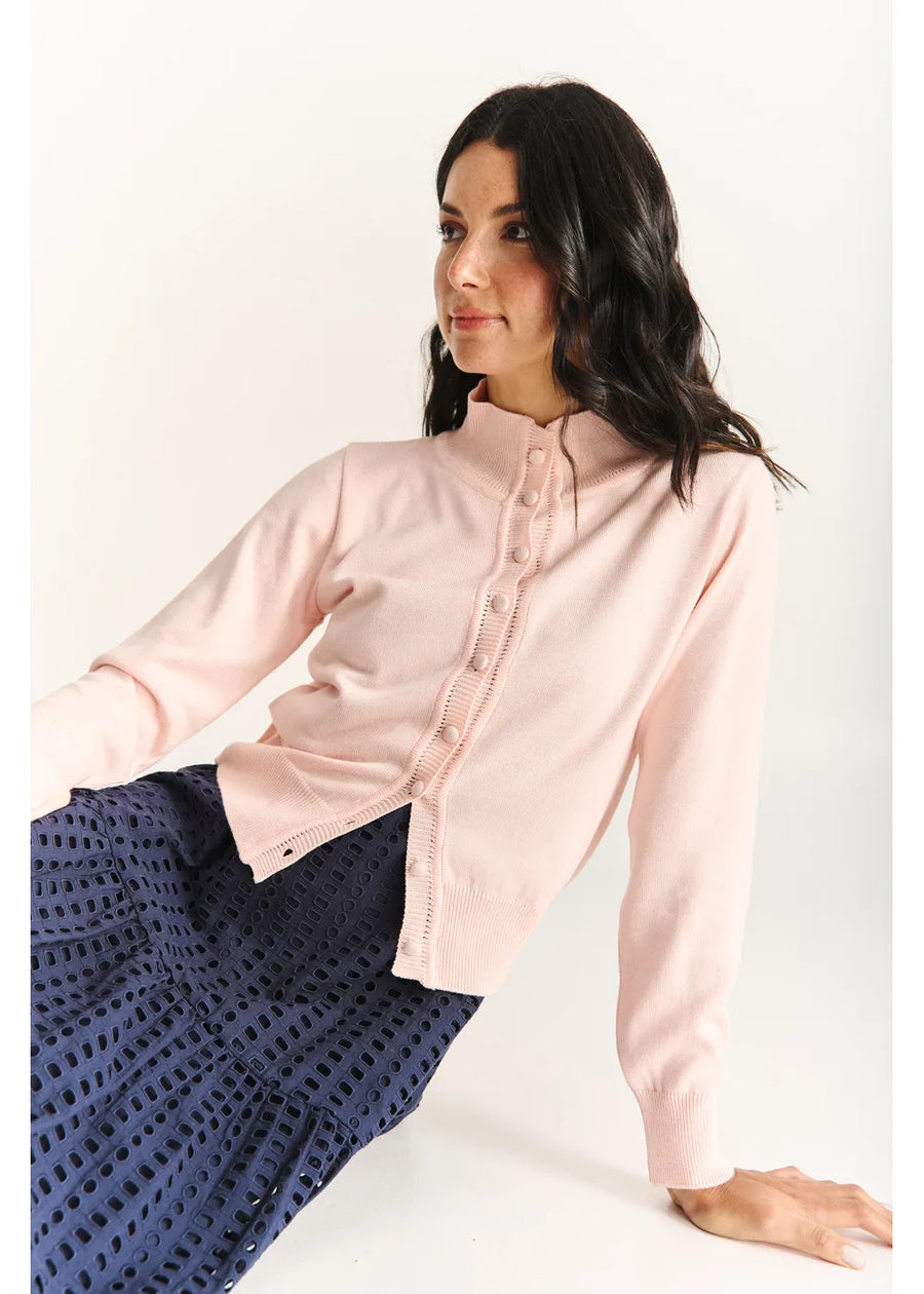 CARDIGAN ELIA PINK BLUSH