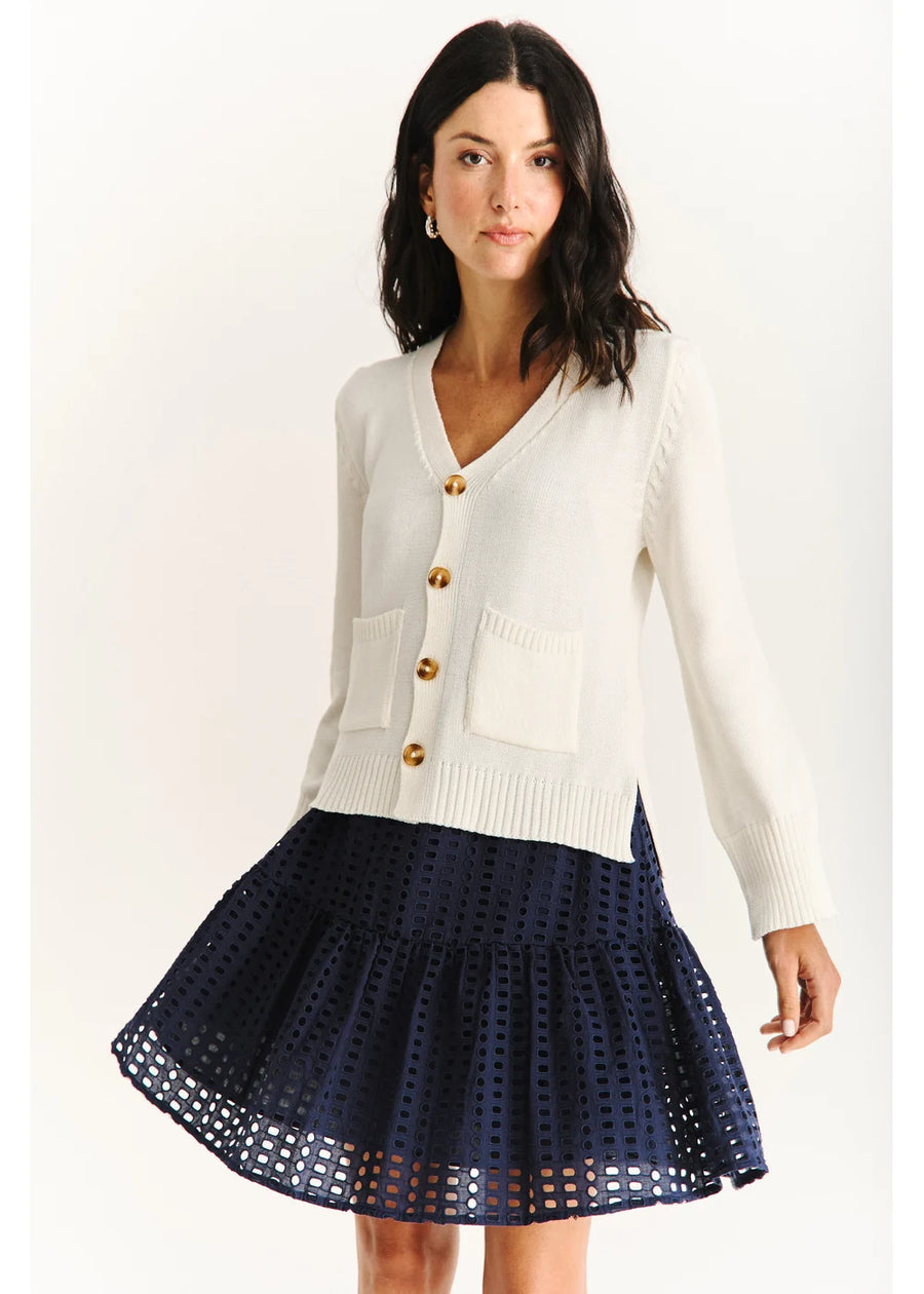 CARDIGAN ELORA BLANCO