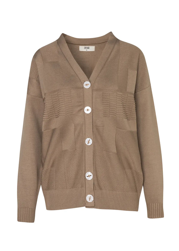 CARDIGAN ELSA en CHAI - Vista frontal | ZEPHIR