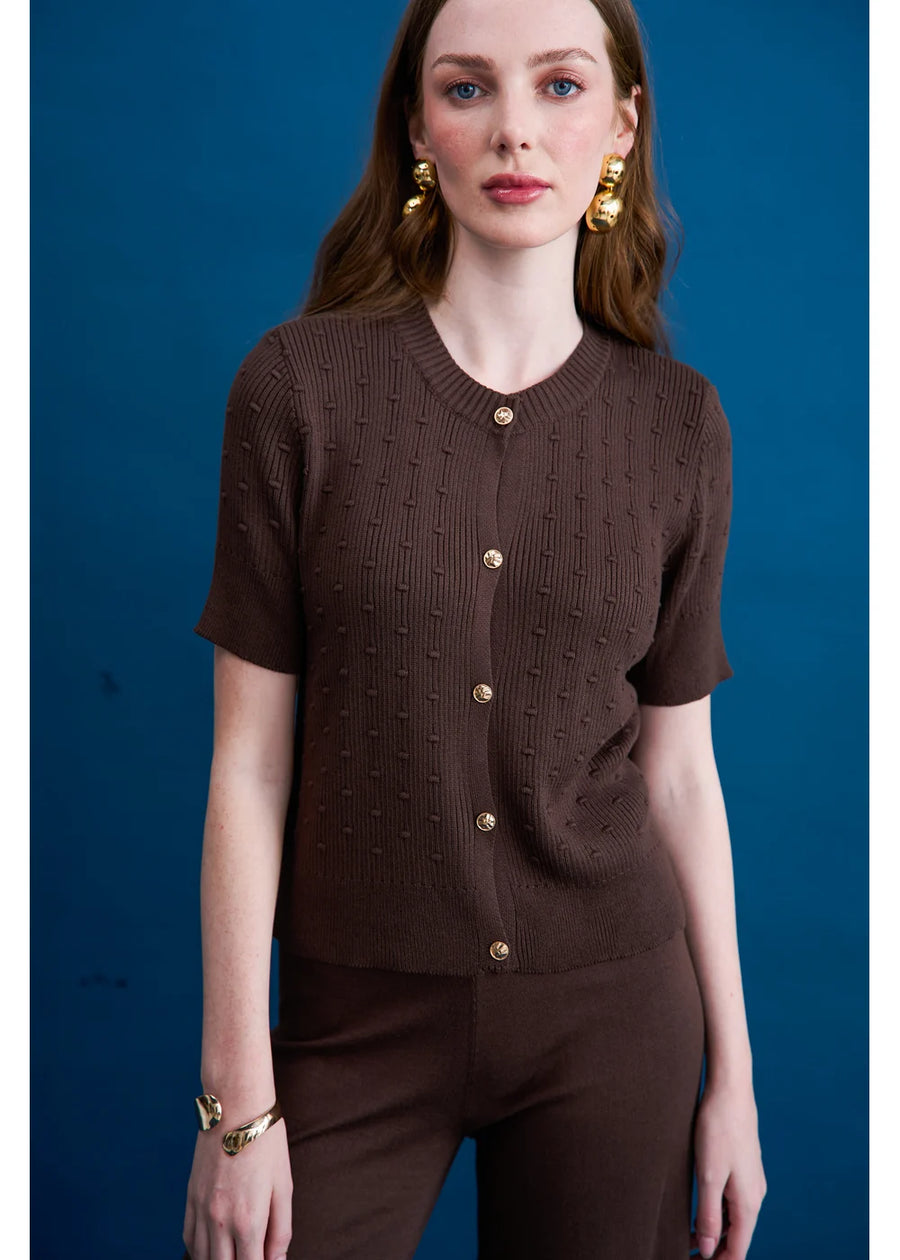 CARDIGAN GAIDA CACAO