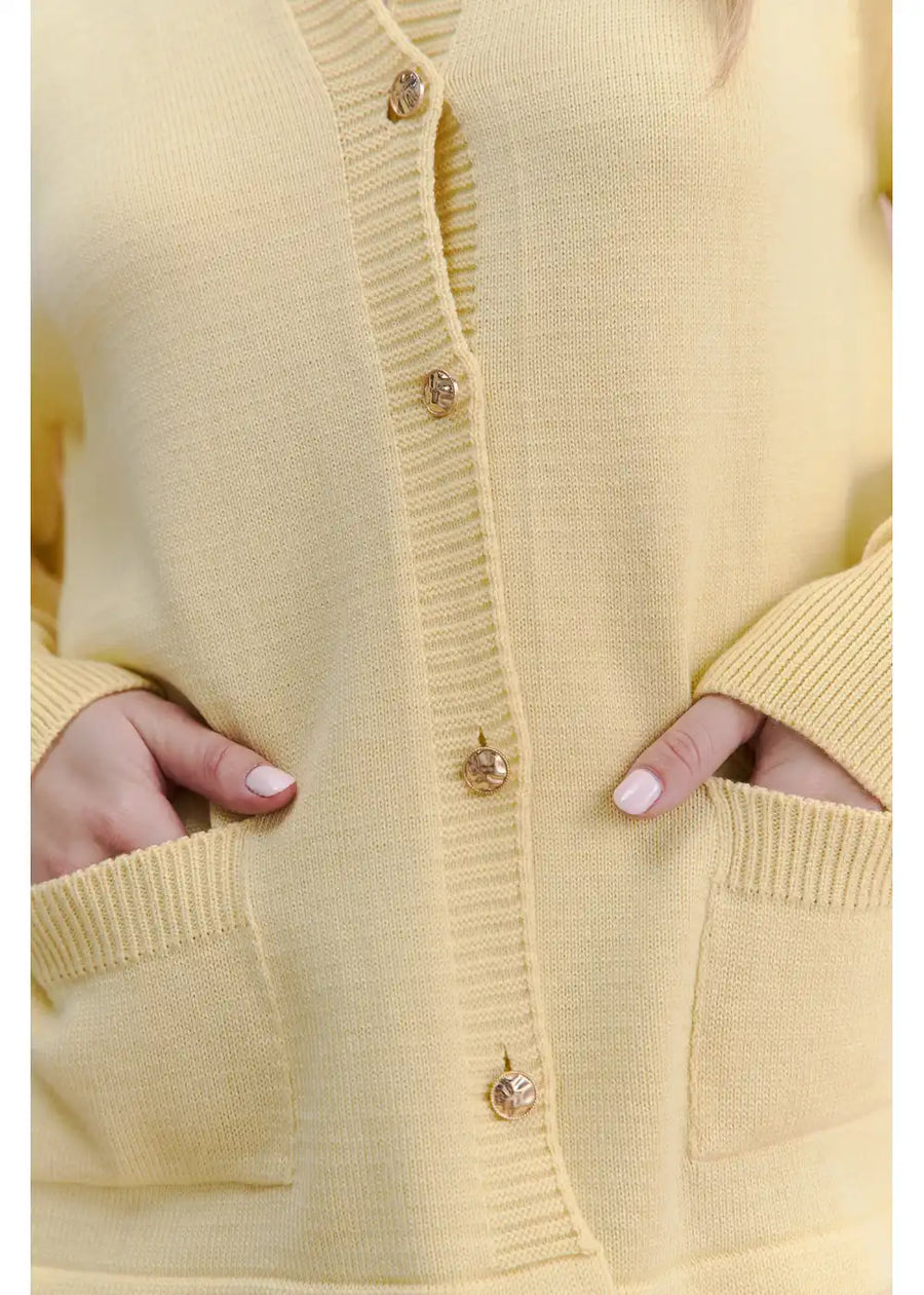 CARDIGAN GIORGIA BANANA