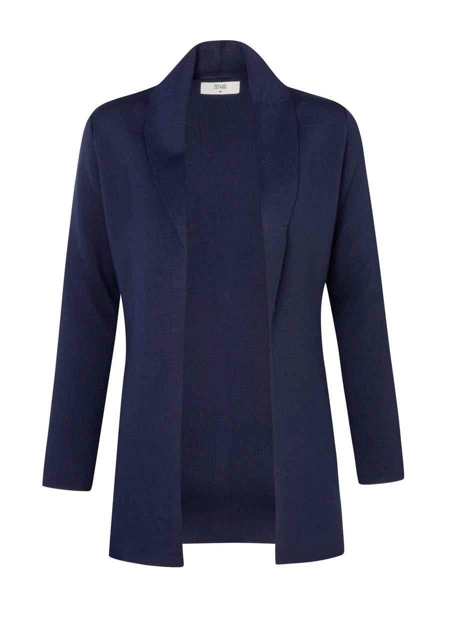 CARDIGAN IMPACTO AZUL OSCURO