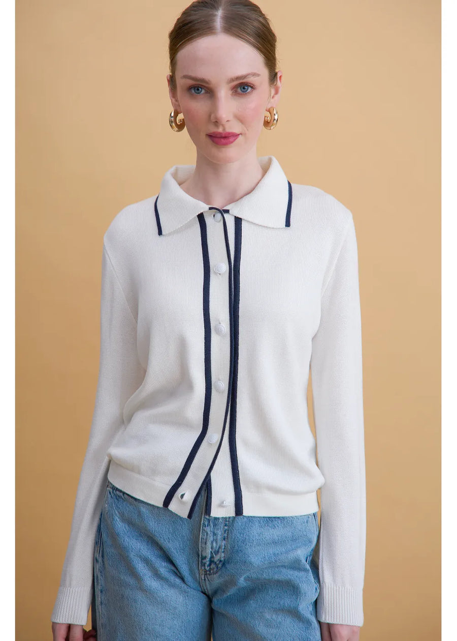 CARDIGAN JEN BLANCO