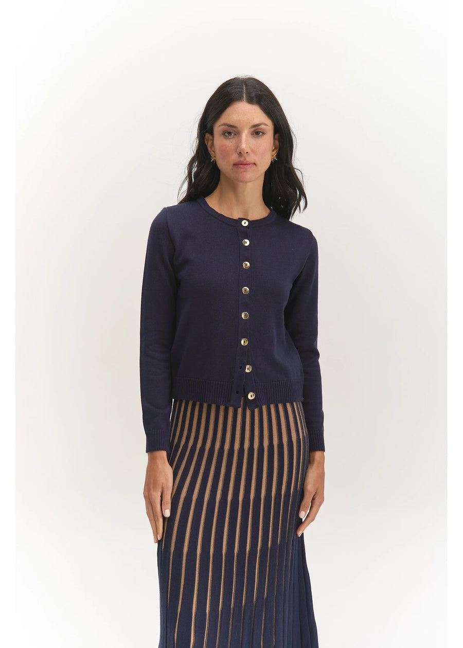 CARDIGAN KATE AZUL OSCURO