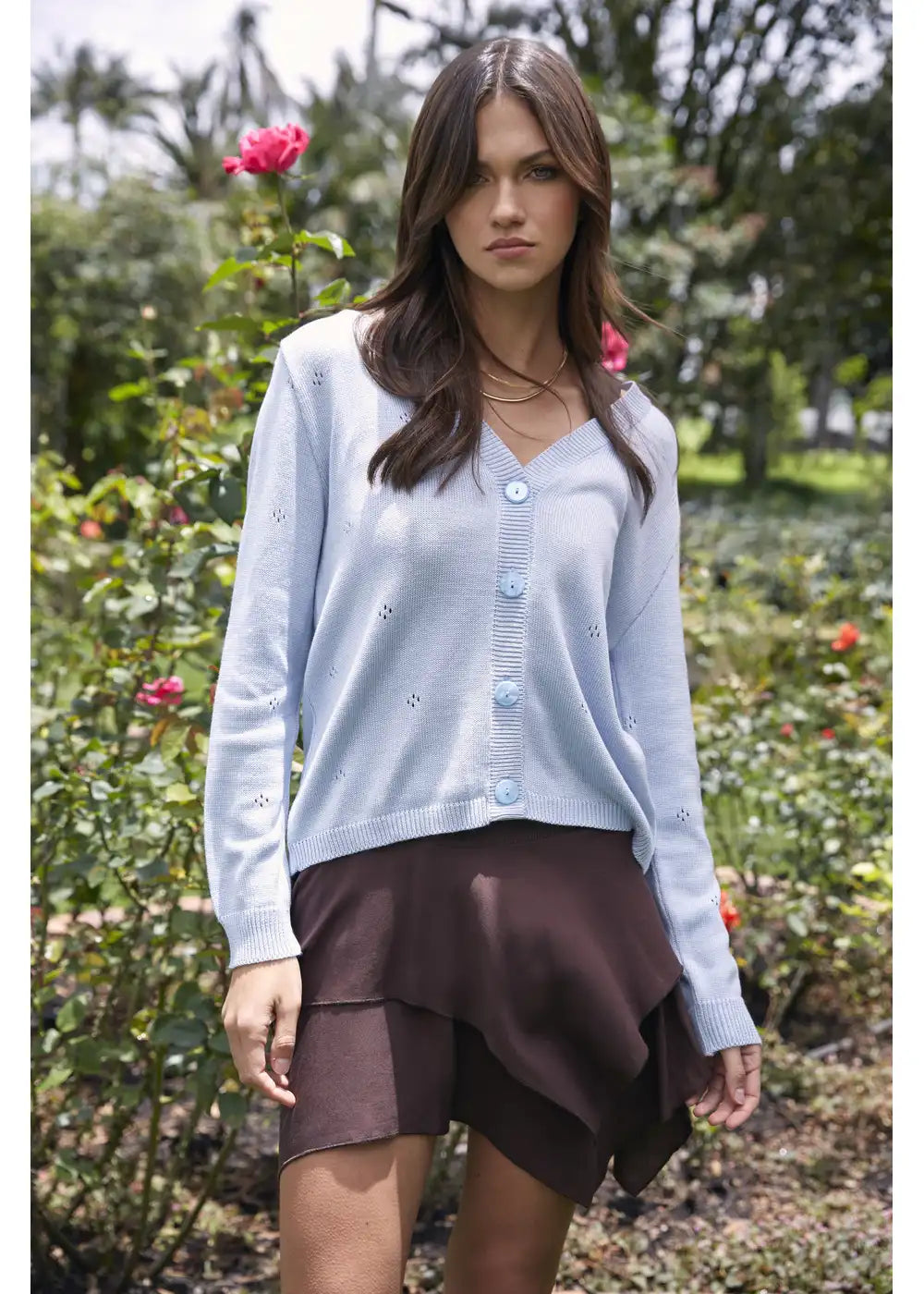 CARDIGAN LOTUS en BRISA - Vista lateral | ZEPHIR