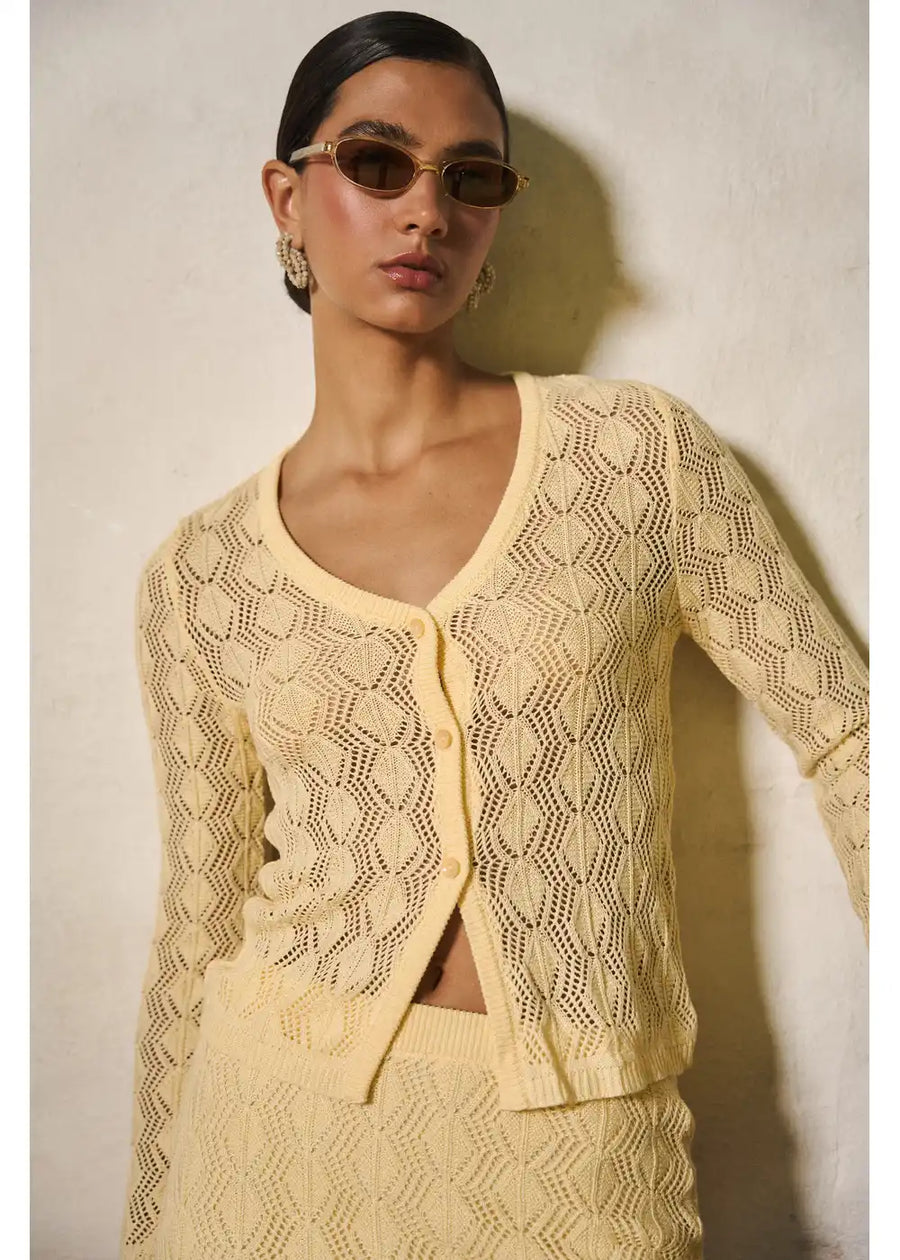 CARDIGAN MADISON BANANA