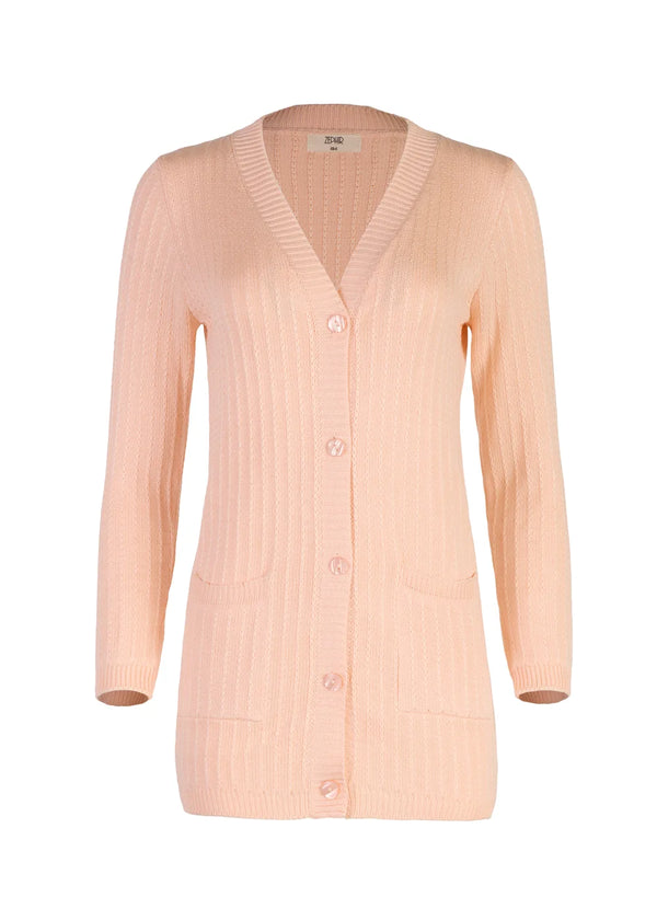 CARDIGAN MARSELLA en CURUBA - Vista frontal | ZEPHIR
