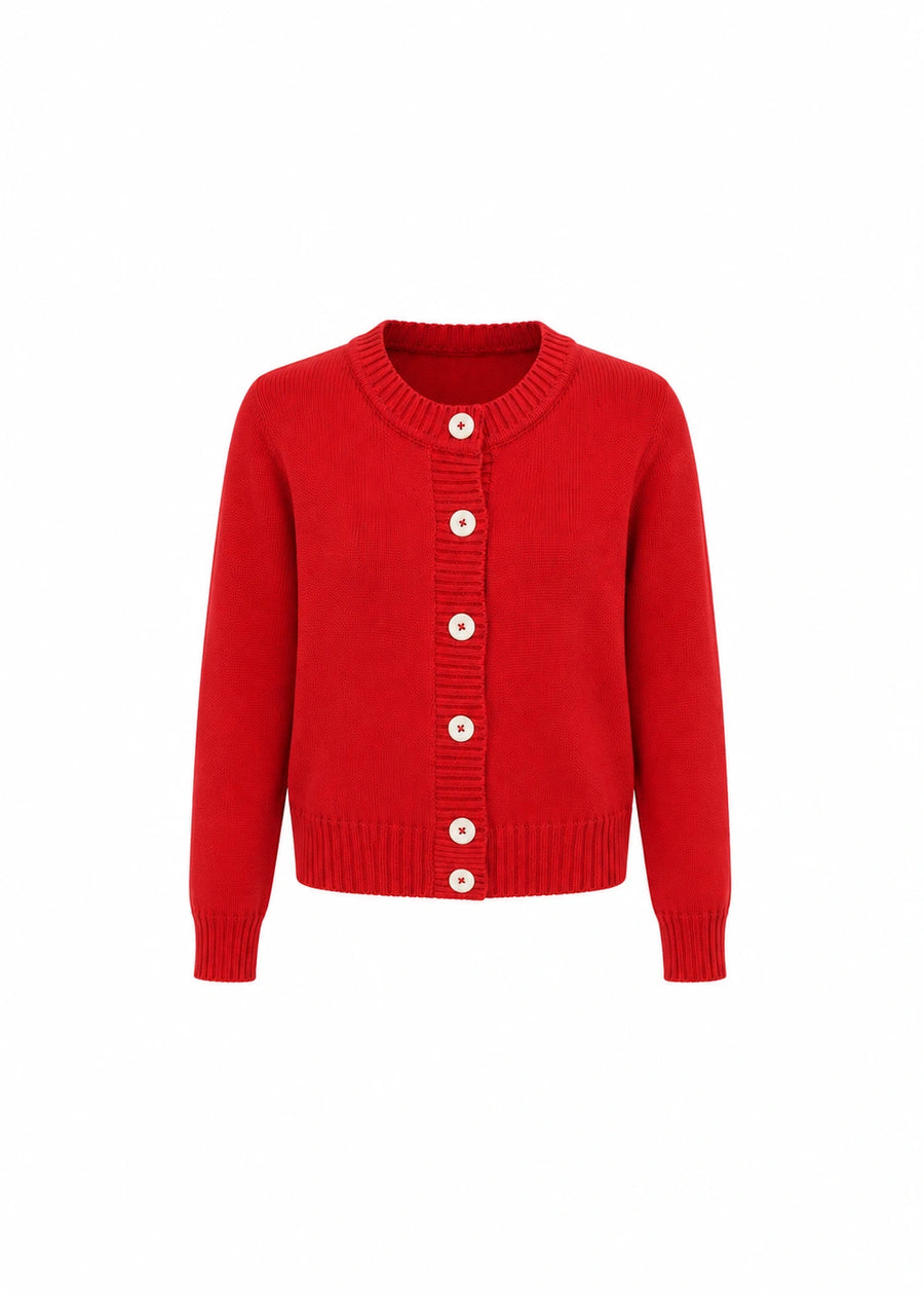 CARDIGAN MILLY CARMESI