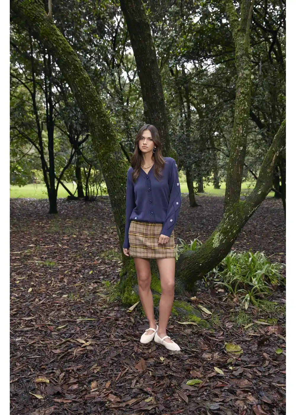 CARDIGAN NADIA en AZUL OSCURO - Look de estilo 4 | ZEPHIR