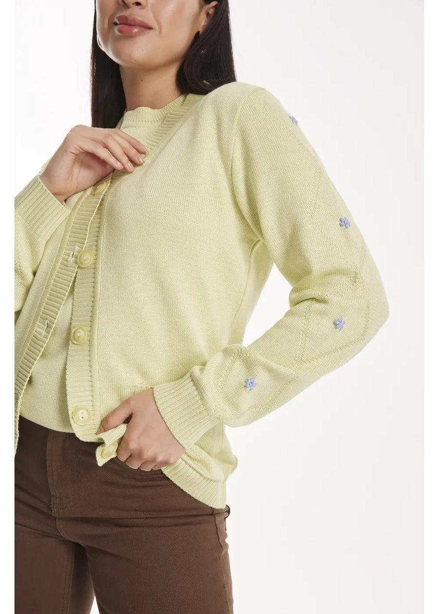 CARDIGAN NADIA VERDE LIMA