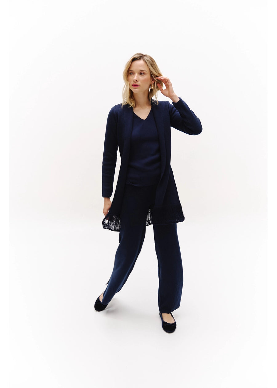 CARDIGAN RHEA AZUL OSCURO