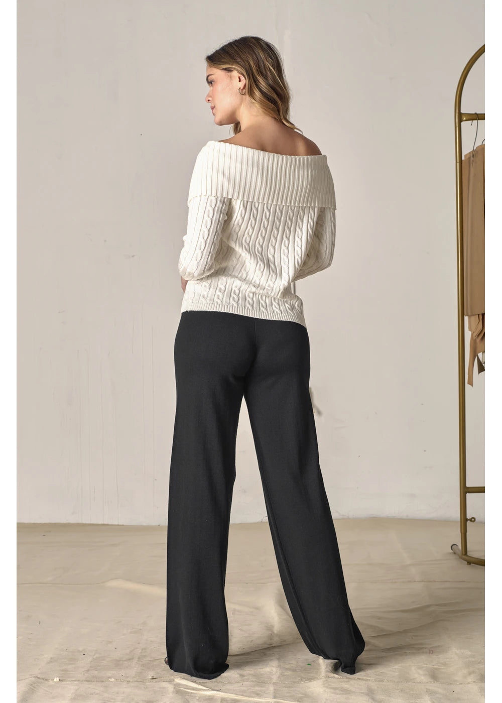 CARDIGAN ROSE en BLANCO - Look de estilo 5 | ZEPHIR