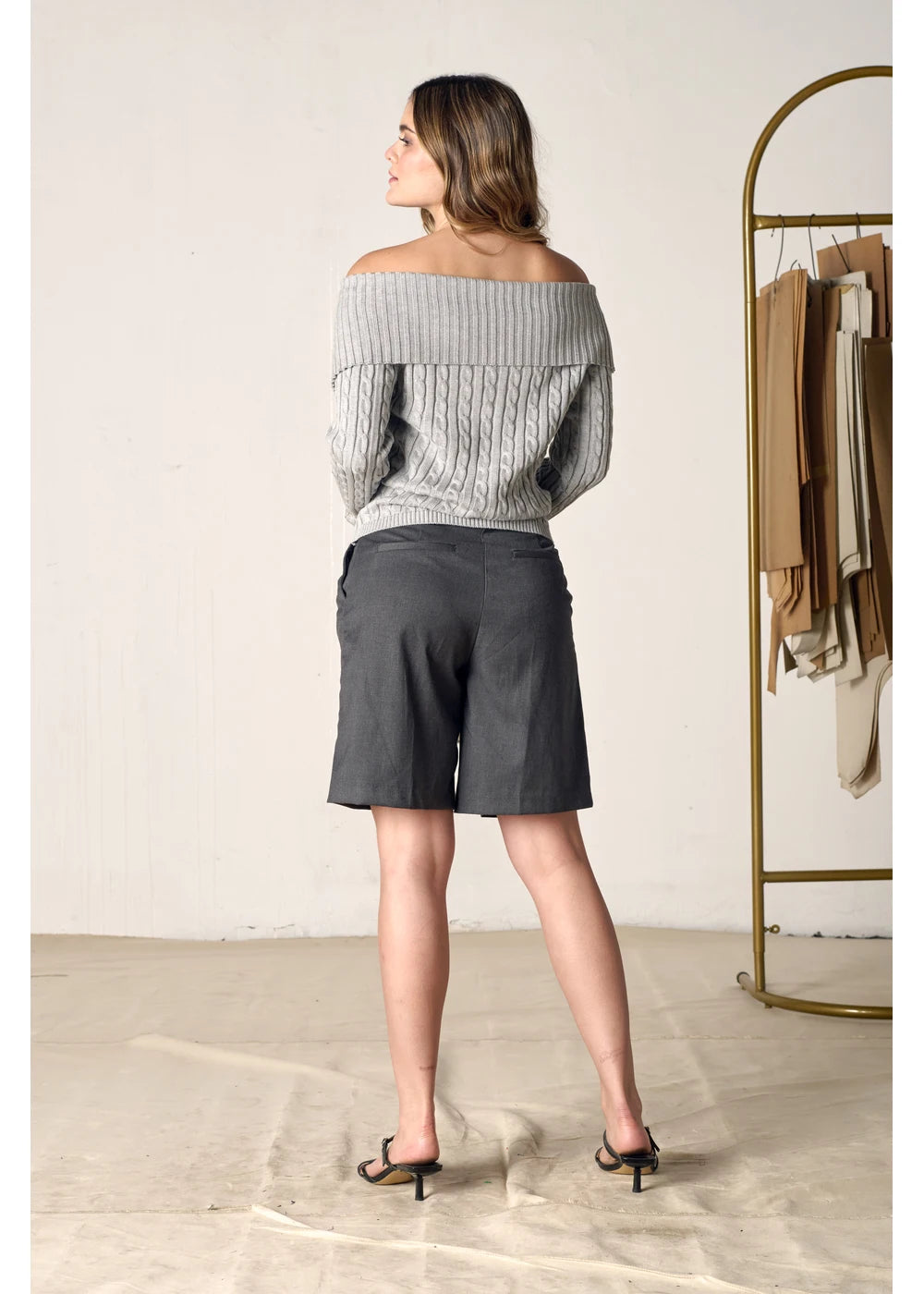CARDIGAN ROSE en CENIZA - Look de estilo 4 | ZEPHIR