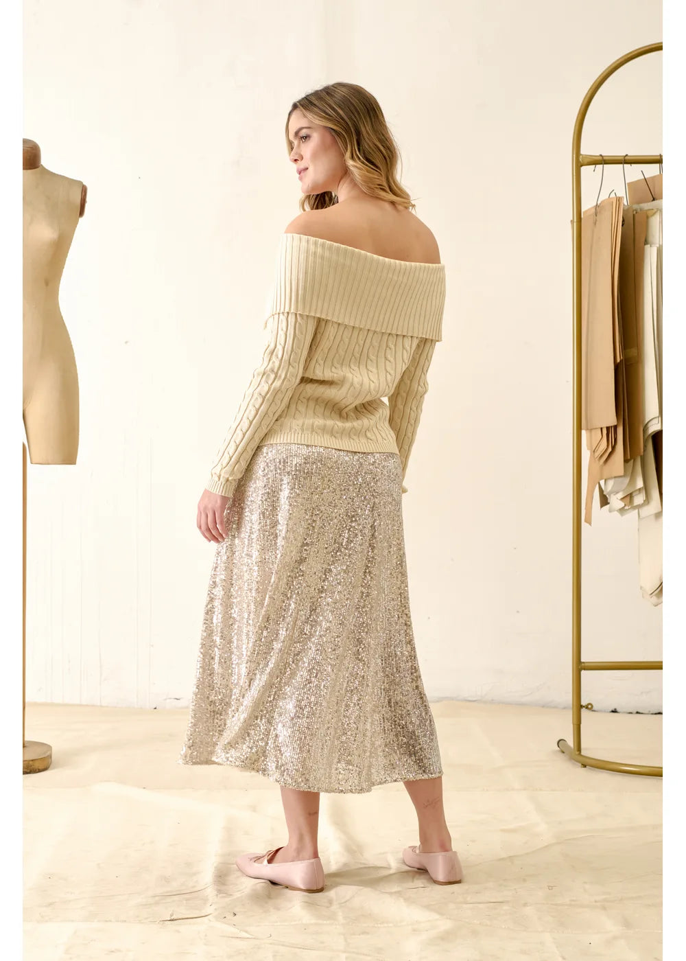 CARDIGAN ROSE en SHELL - Look de estilo 4 | ZEPHIR